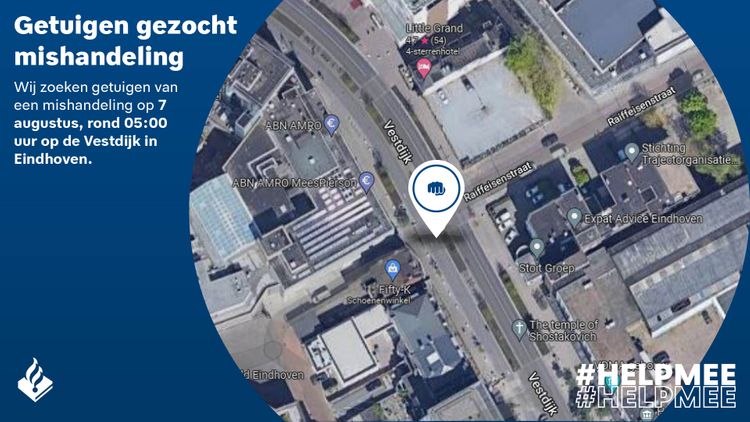 Eindhoven - Gezocht - Zware mishandeling - Vestdijk - Eindhoven Eindhoven - Gezocht - Zware mishandeling - Vestdijk - Eindhoven